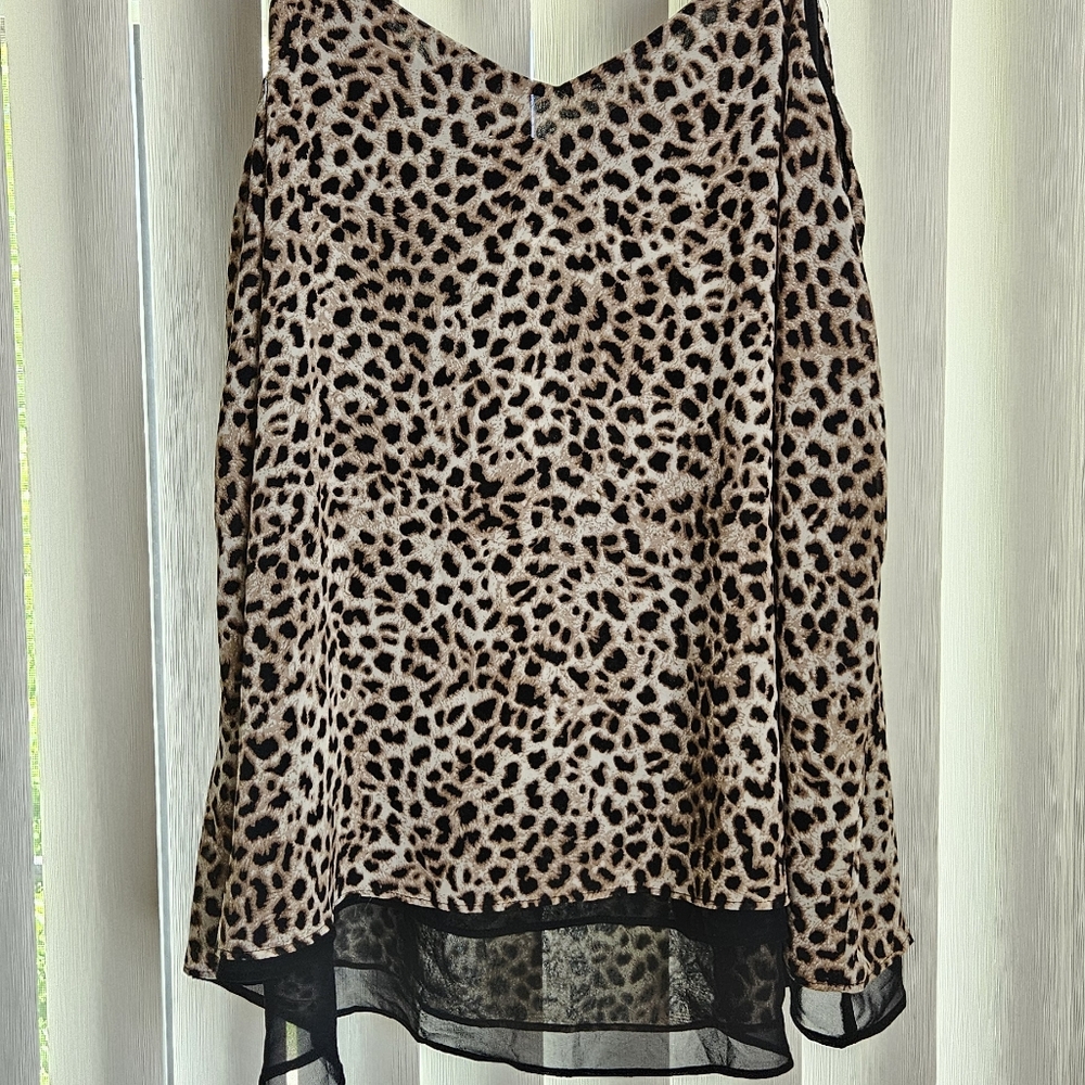 Torrid size 2 leopard camisole